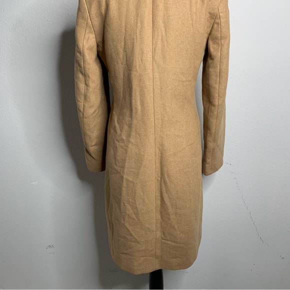Zara Tan Single Breasted Trench Coat - Picture 11 of 13